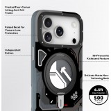 iPhone 17 Pro Max Case Hülle - Youngkit Starship mit 360° MagSafe Standring - Schwarz