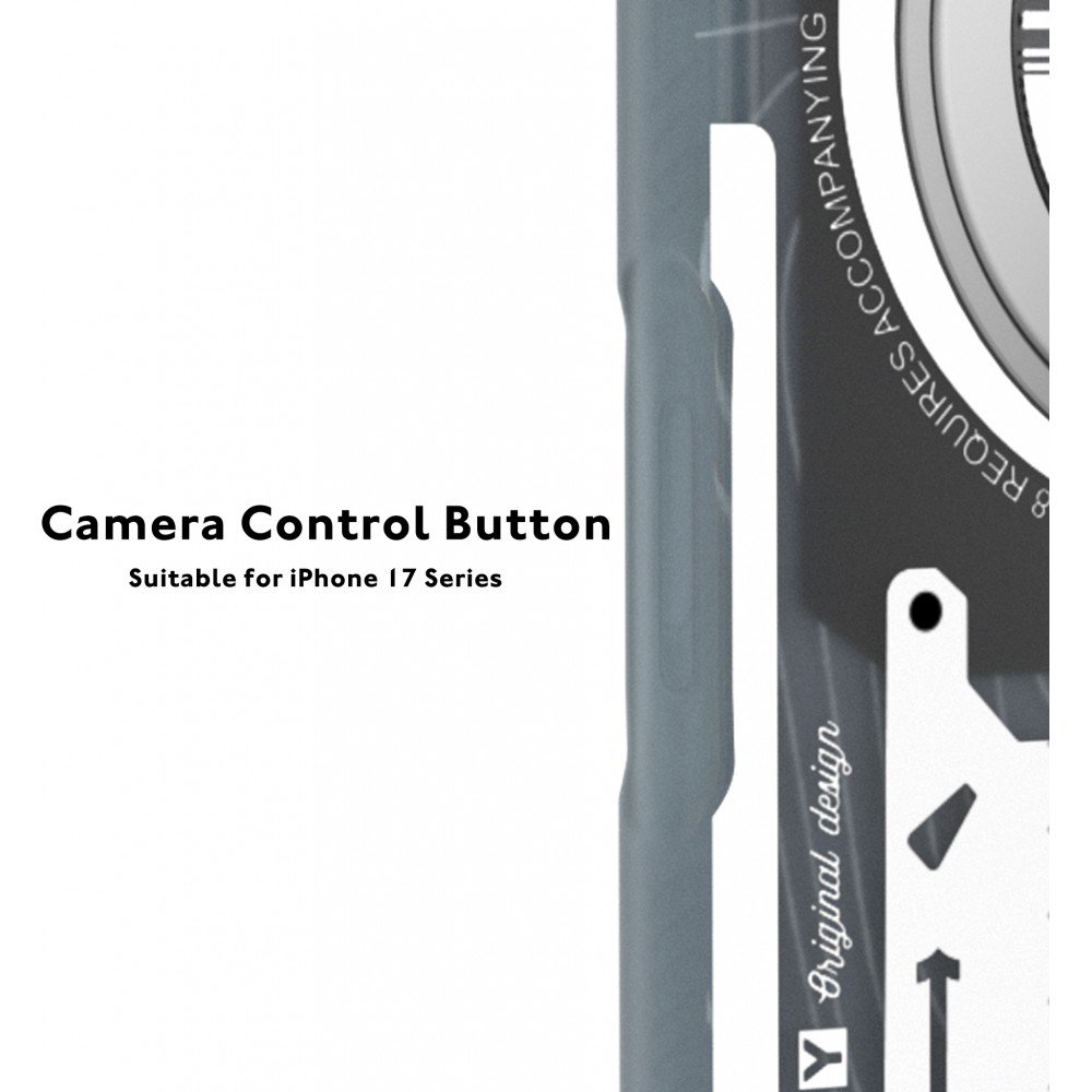 iPhone 17 Pro Max Case Hülle - Youngkit Starship mit 360° MagSafe Standring - Schwarz