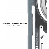 iPhone 17 Pro Max Case Hülle - Youngkit Starship mit 360° MagSafe Standring - Schwarz