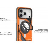 iPhone 17 Pro Max Case Hülle - Youngkit Starship mit 360° MagSafe Standring - Schwarz