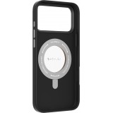 Coque iPhone 17 Pro - Youngkit Technology Leather 360° Rotating stand MagSafe - Brun