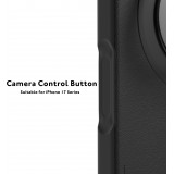 Coque iPhone 17 Pro - Youngkit Technology Leather 360° Rotating stand MagSafe - Brun