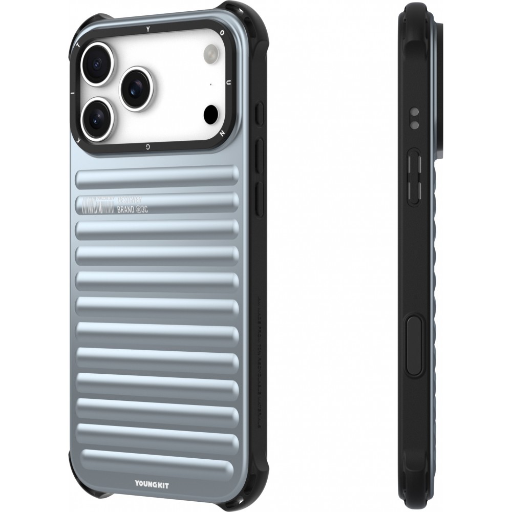 iPhone 17 Pro Max Case Hülle - Youngkit True Color series MagSafe - Blau