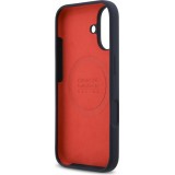 Coque iPhone 17 - Red Bull Racing MagSafe en silicone avec anneau rouge - Bleu