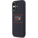 Coque iPhone 17 - Red Bull Silicone Horizontal Centered Logo MagSafe - Bleu