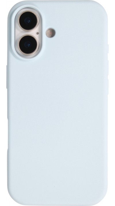 Coque iPhone 17 - Soft Touch - Bleu clair