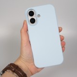Coque iPhone 17 - Soft Touch - Bleu clair