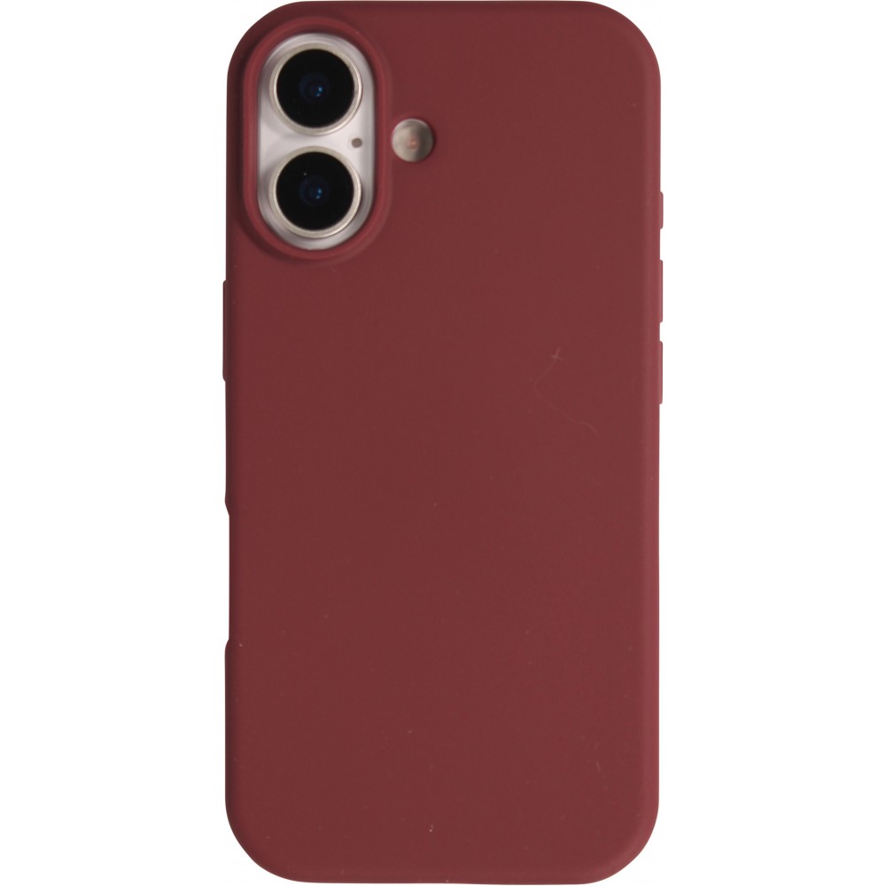 Coque iPhone 17 - Soft Touch - Bordeaux