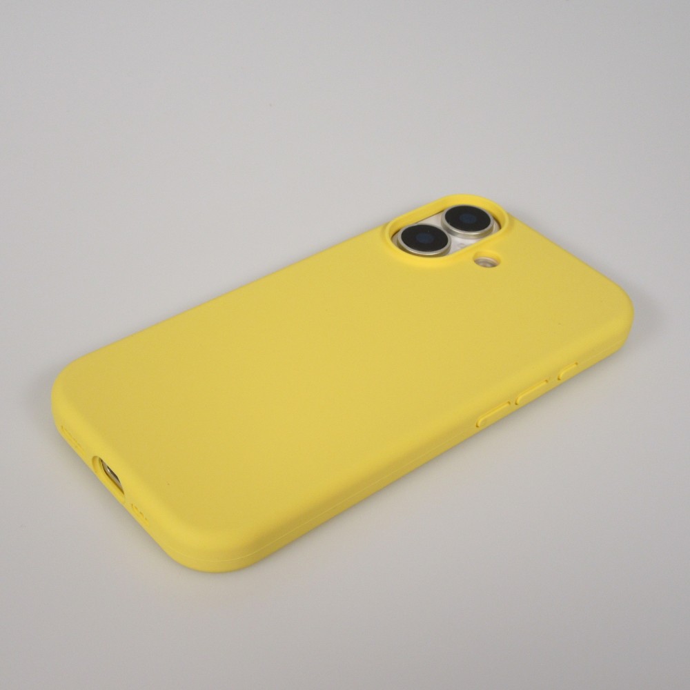 Coque iPhone 17 - Soft Touch - Jaune
