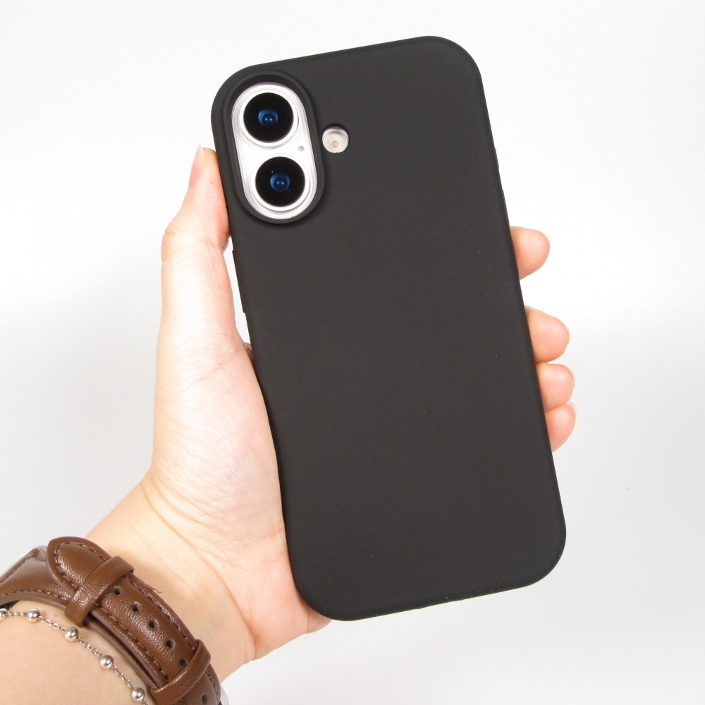 Coque iPhone 17 - Soft Touch - Noir