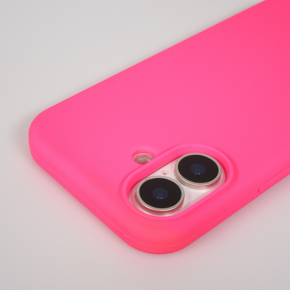 Coque iPhone 17 - Soft Touch - Rose foncé