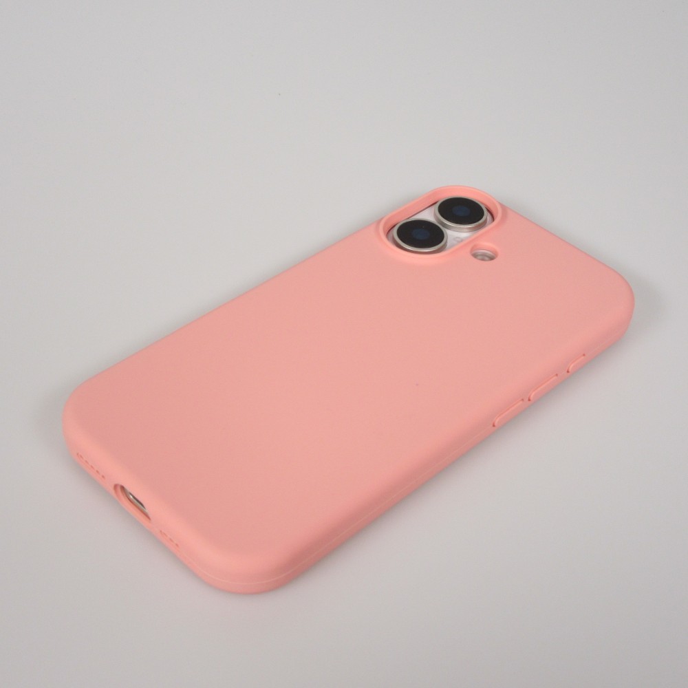 Coque iPhone 17 - Soft Touch - Rose clair
