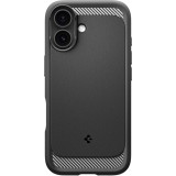 Coque iPhone 17 - Spigen Rugged Armor MagFit compatible MagSafe r&eacute;sistante et durable - Noir