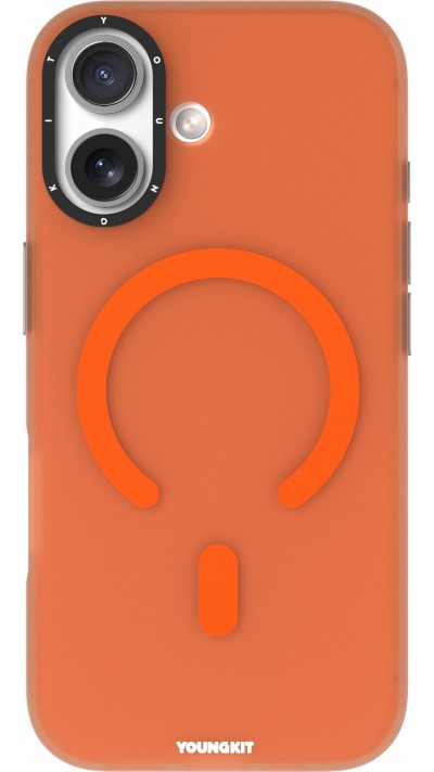 iPhone 17 Case Hülle - Youngkit Hidden Sand MagSafe - Orange