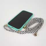Coque iPhone Air - Bio Eco-Friendly nature avec cordon collier - Turquoise