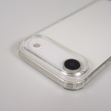 Coque iPhone Air - Gel transparent avec lacet - Rouge