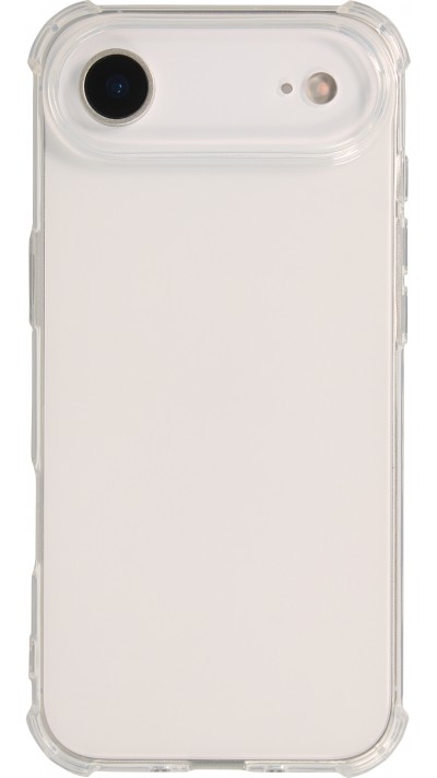 Coque iPhone Air - Gel Transparent Silicone Bumper anti-choc avec protections pour coins