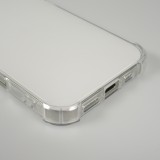 Coque iPhone Air - Gel Transparent Silicone Bumper anti-choc avec protections pour coins