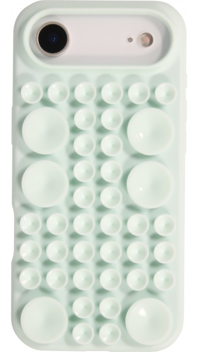 Coque iPhone Air - Murale ventouse pastel avec fixation sur surfaces - Vert menthe
