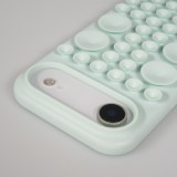 Coque iPhone Air - Murale ventouse pastel avec fixation sur surfaces - Vert menthe
