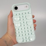 Coque iPhone Air - Murale ventouse pastel avec fixation sur surfaces - Vert menthe