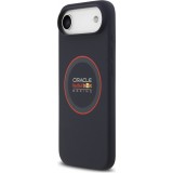 Coque iPhone Air - Red Bull Racing MagSafe en silicone avec anneau rouge - Bleu