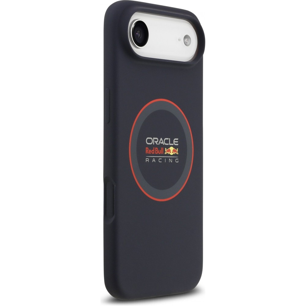 Coque iPhone Air - Red Bull Racing MagSafe en silicone avec anneau rouge - Bleu