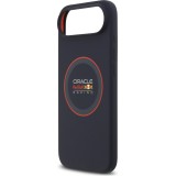 Coque iPhone Air - Red Bull Racing MagSafe en silicone avec anneau rouge - Bleu