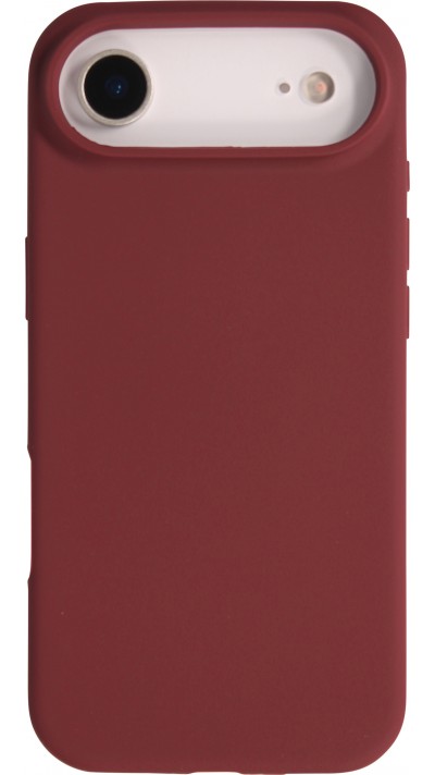 Coque iPhone Air - Soft Touch - Bordeaux