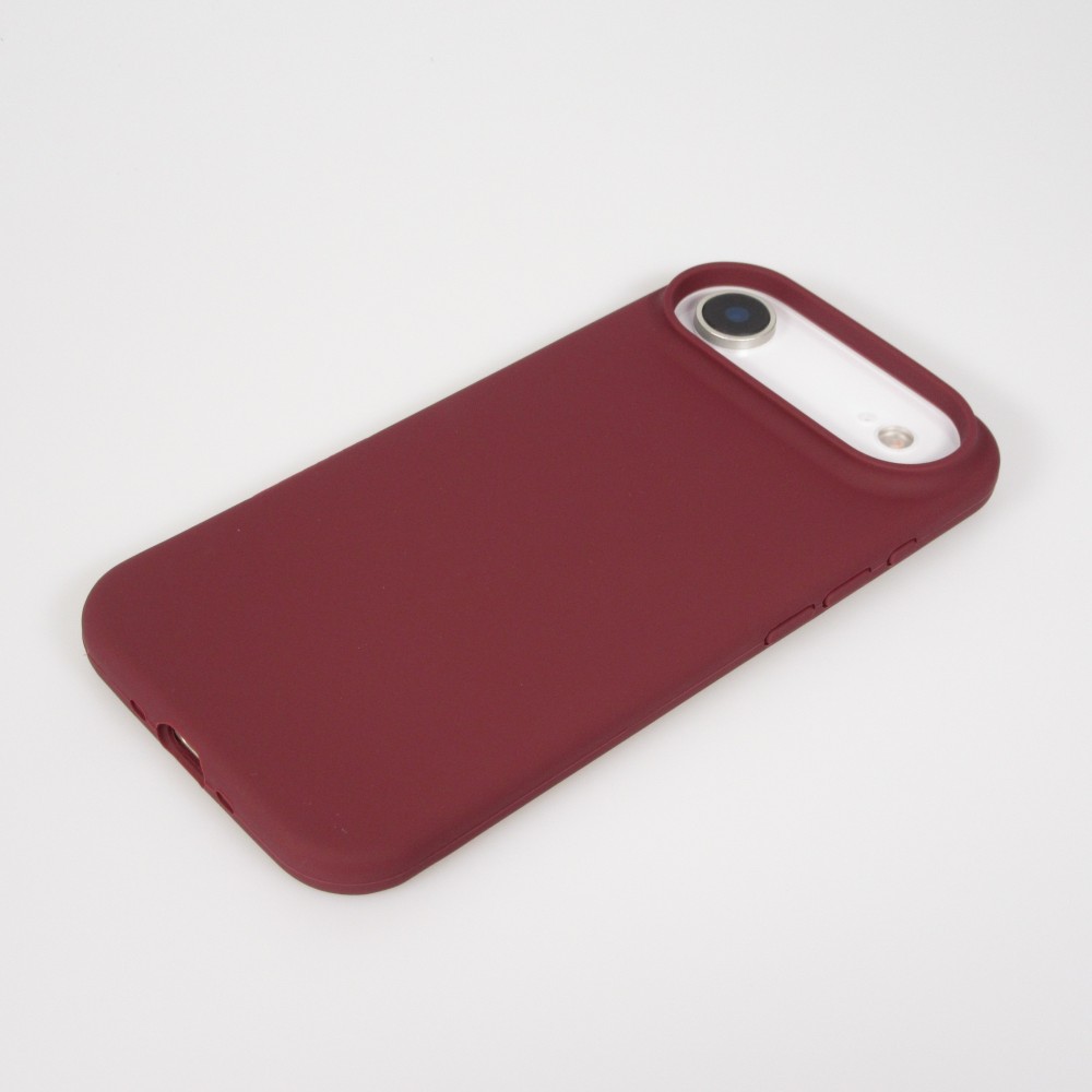 Coque iPhone Air - Soft Touch - Bordeaux