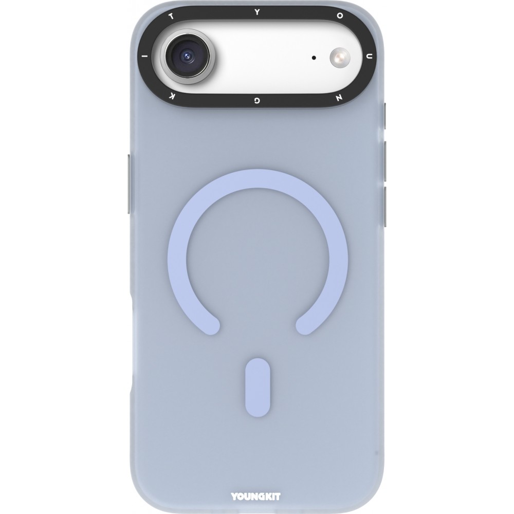 Coque iPhone Air - Youngkit Hidden Sand MagSafe - Bleu