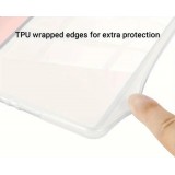 Coque Kindle Paperwhite 2024 (12e génération) - Ultra-transparent protection acrylique et TPU antichoc avec fonction veille / réveil - Bleu foncé