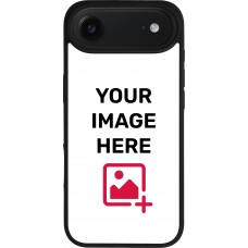 Personalisierte Hülle mit schwarzen Silikonrändern - iPhone Air