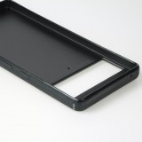 Coque personnalisée en silicone rigide noir - Google Pixel 6