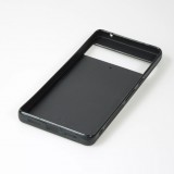 Coque personnalisée en silicone rigide noir - Google Pixel 6 Pro