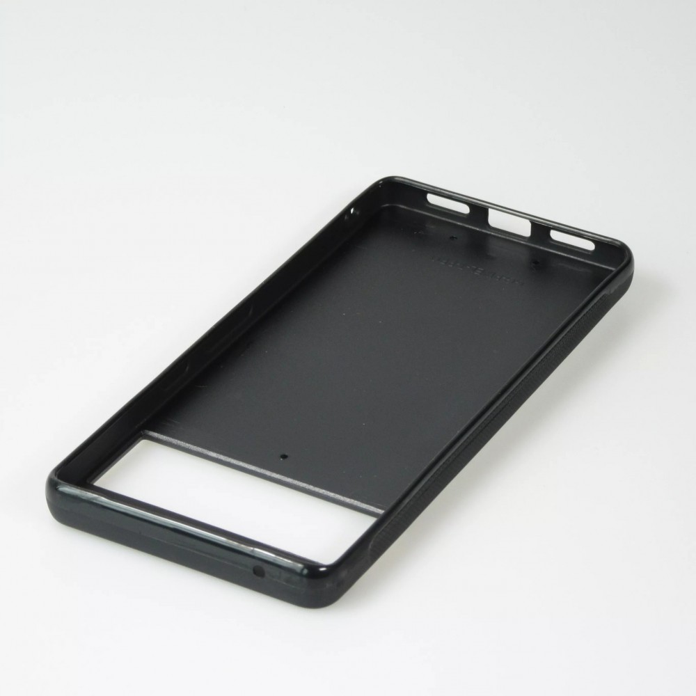 Coque personnalisée en silicone rigide noir - Google Pixel 7 Pro
