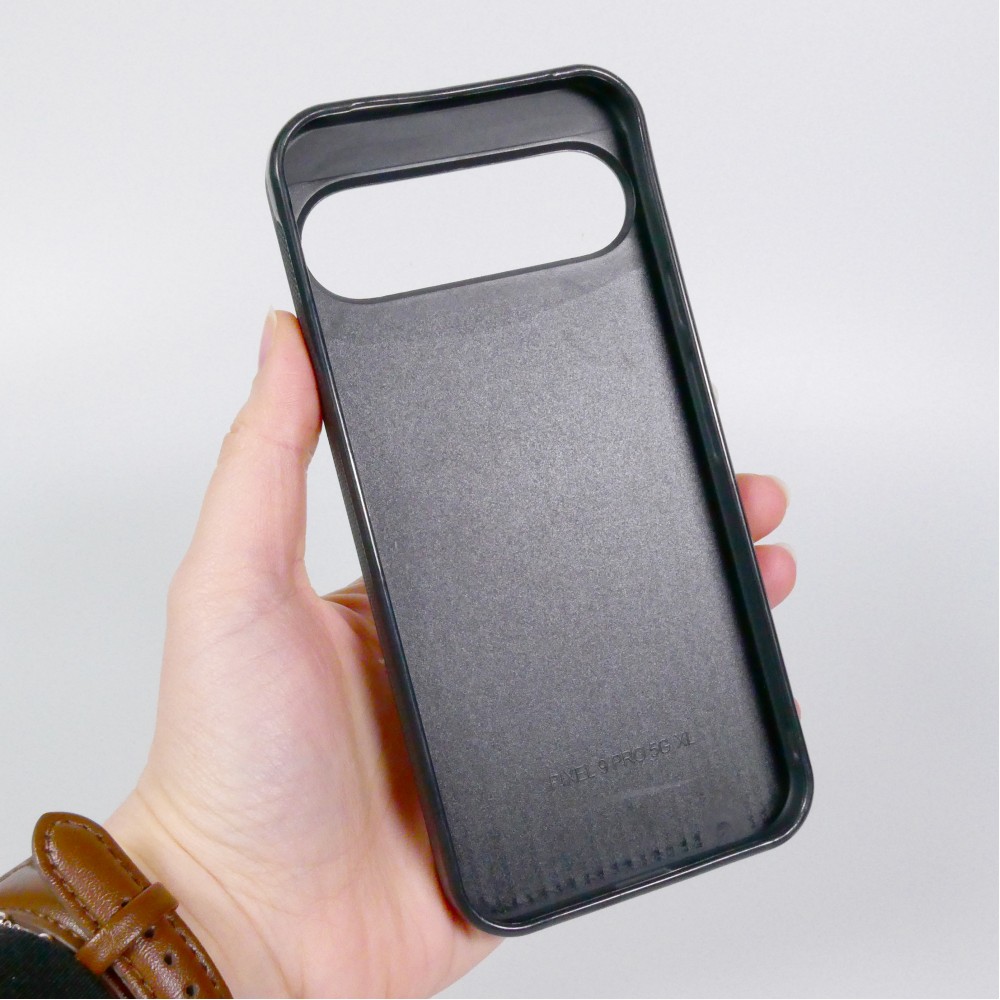 Coque personnalisée en silicone rigide noir - Google Pixel 9 Pro XL