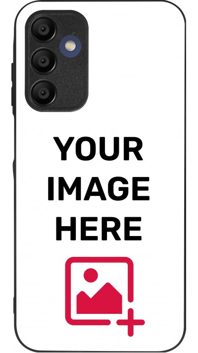 Custom Hülle Silikon schwarz - Samsung Galaxy A16