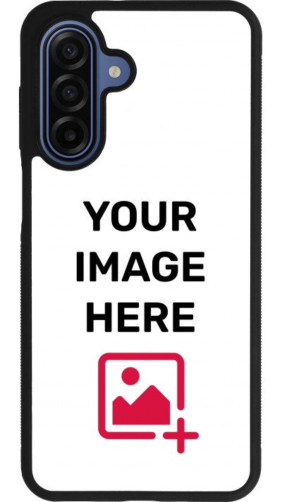 Coque personnalisée en silicone rigide noir - Samsung Galaxy A17