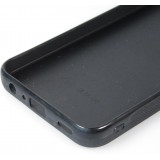 Coque personnalisée en silicone rigide noir - Samsung Galaxy A25