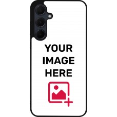 Coque personnalisée en silicone rigide noir - Samsung Galaxy A36