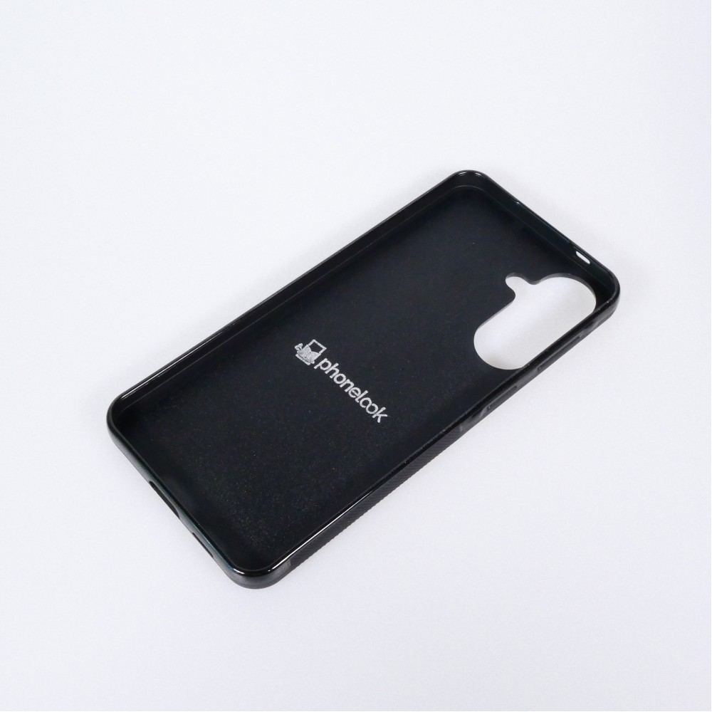 Personalisierte Hülle Silikon schwarz - Samsung Galaxy A57 5G