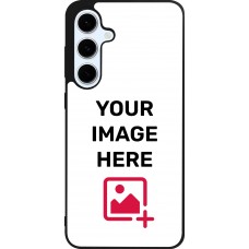 Coque personnalisée en silicone rigide noir - Samsung Galaxy S24 FE