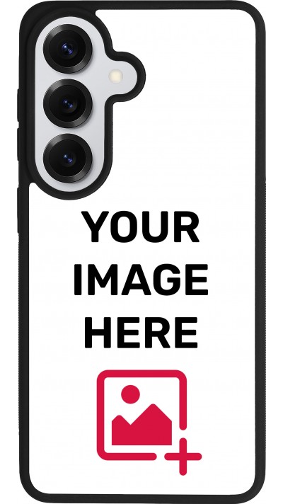 Custom Hülle Silikon schwarz - Samsung Galaxy S26