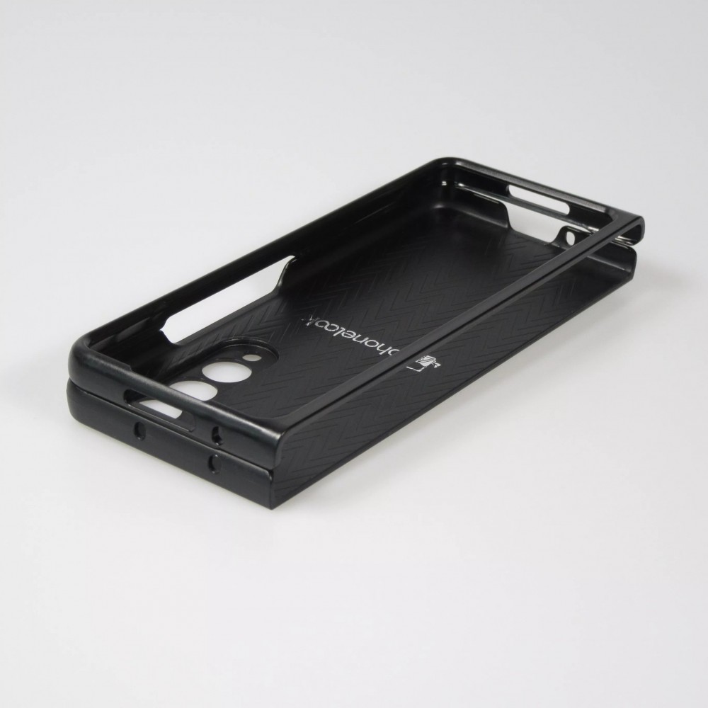 Coque personnalisée en silicone rigide noir - Samsung Galaxy Z Fold3 5G