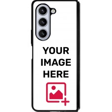 Coque personnalisée en silicone rigide noir - Samsung Galaxy Z Fold5