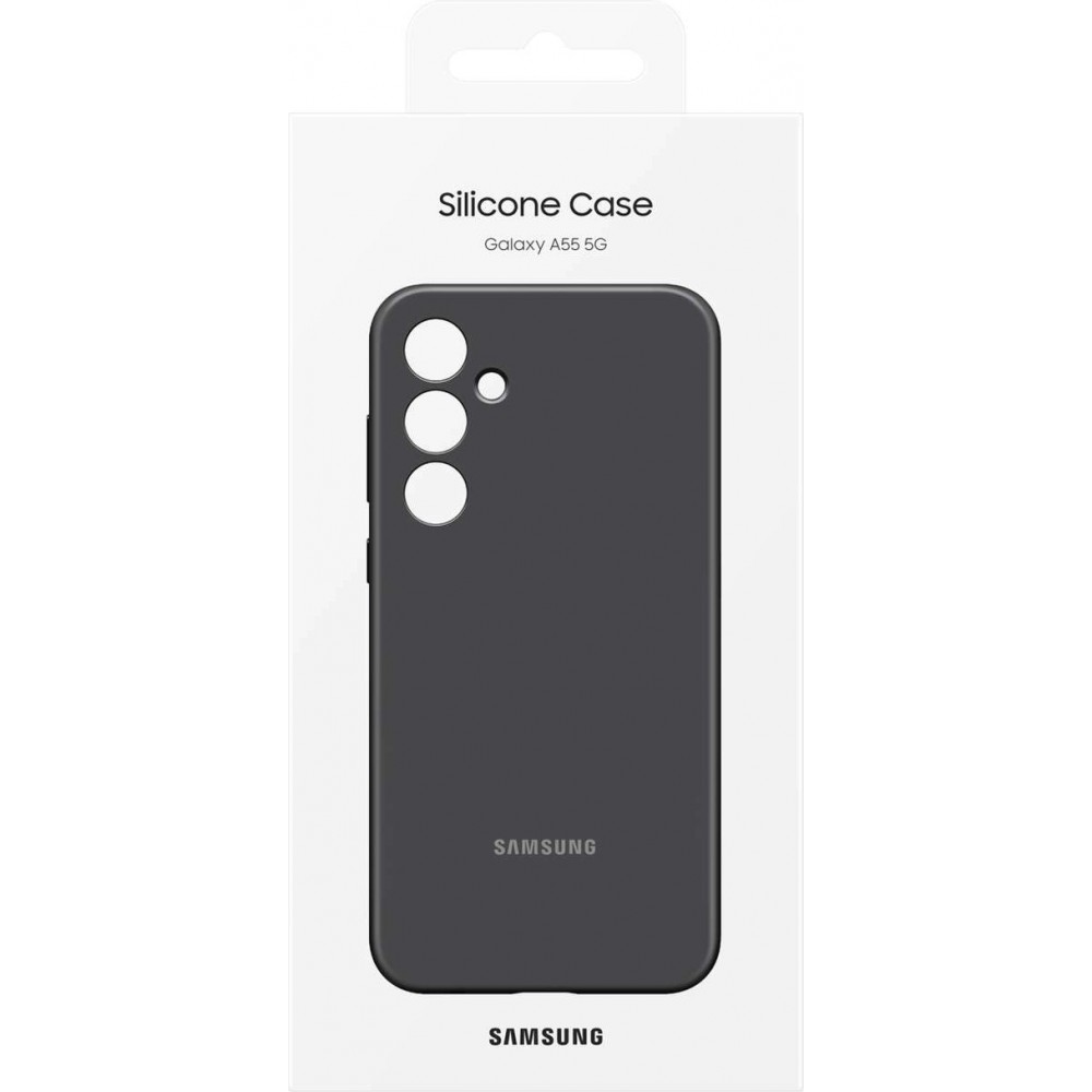 Coque Samsung Galaxy A55 5G - Samsung original Silicone - Noir