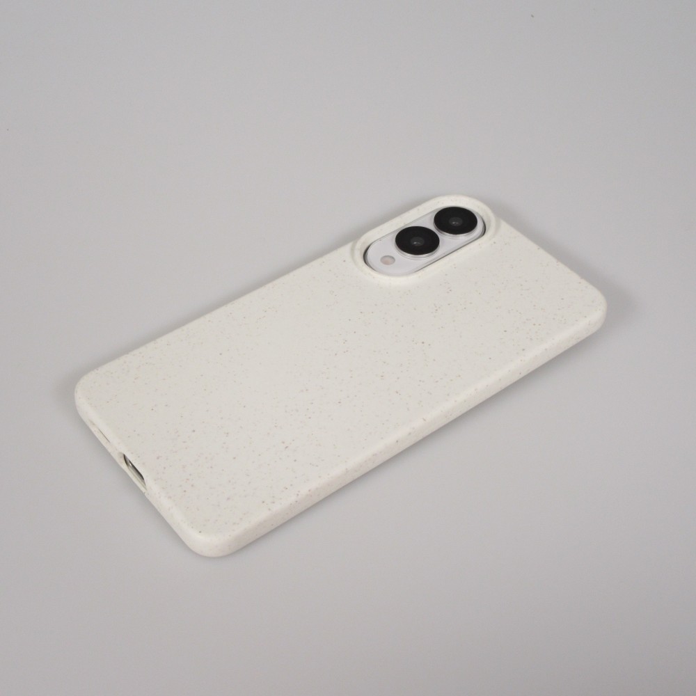 Coque Samsung Galaxy S25 Edge - Bio Eco-Friendly biodégradable écologique nature - Blanc
