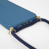 Coque Samsung Galaxy S26 - Bio Eco-Friendly nature avec cordon collier - Bleu