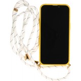 Coque Samsung Galaxy S26 - Bio Eco-Friendly nature avec cordon collier jaune